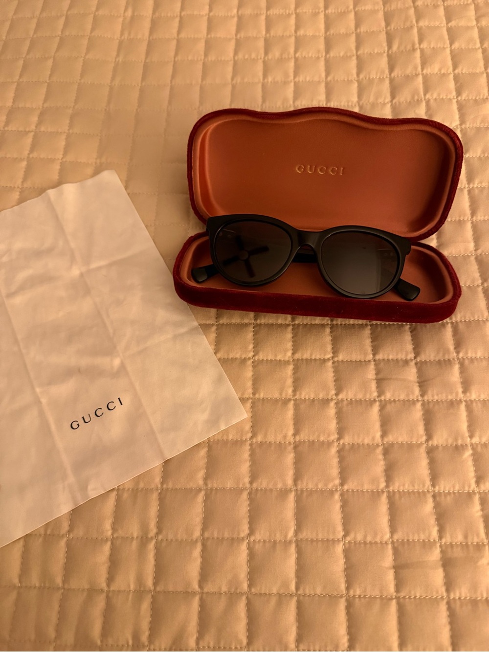 Gucci black cat eye women’s sunglasses